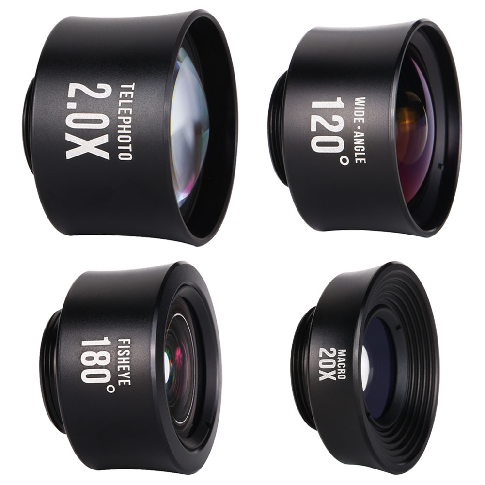 iPhone Lens, Phone Camera Lens Kit – 2.0X Zoom Telephoto Lens, 20X